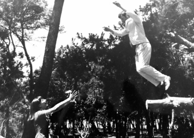 Anna Karina et Jean-Paul Belmondo 1965 « Pierrot le Fou » de JL.Godard