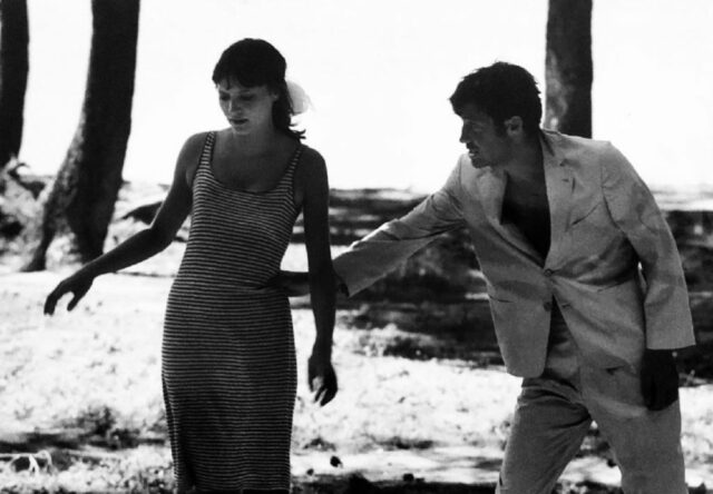 Anna Karina et Jean-Paul Belmondo 1965 « Pierrot le Fou » de JL.Godard