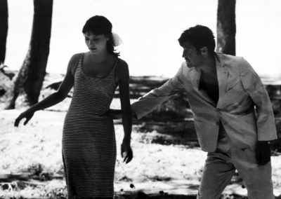 Anna Karina et Jean-Paul Belmondo 1965 « Pierrot le Fou » de JL.Godard