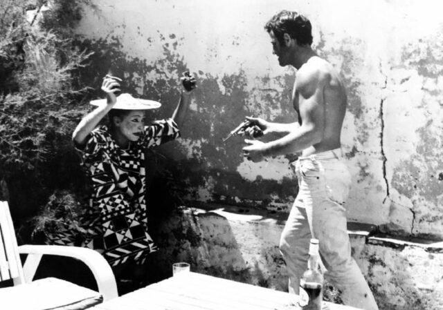 Ana Karina et Jean-Paul Belmondo 1965 « Pierrot le Fou » de JL.Godard