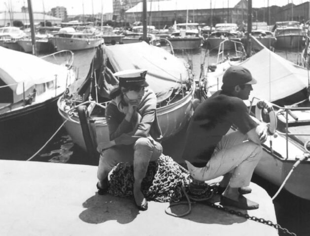 Anna Karina et Jean-Paul Belmondo 1965 « Pierrot le Fou » de JL.Godard