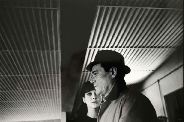 Eddy Constantine et Anna Karina 1965 « Alphaville » de Jean-Luc Godard