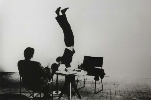 JL. Godard sur le tournage de Pierrot le fou 1965