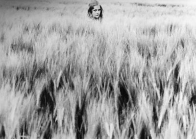 Isabelle Huppert au champ de blé 1972 « César et Rosalie » de Claude Sautet