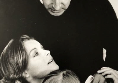 Claude Sautet et Romy Schneider 1972 « César et Rosalie » de Claude Sautet
