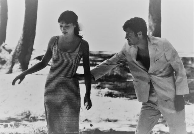 Belmondo et Anna Karina