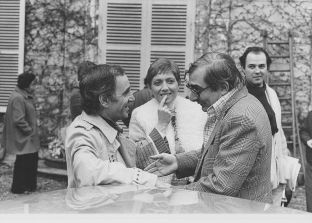 Charles Aznavour, Claude Chabrol, Stephane Audran, Folies Bourgeoises.