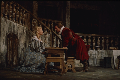 Jean Piat et Geneviève Casile, « Cyrano de Bergerac »