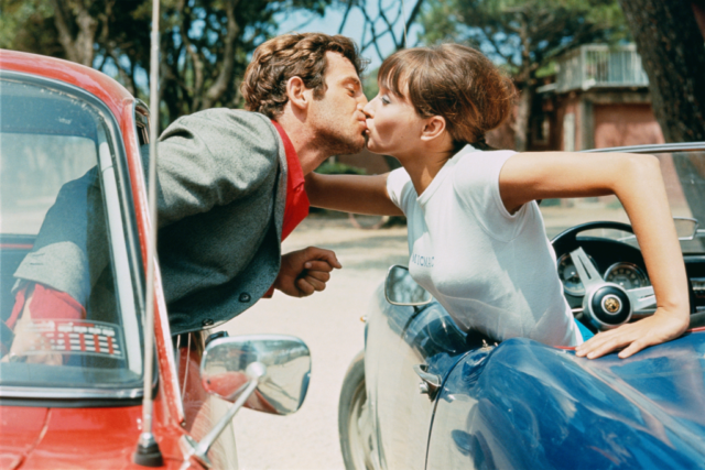 Jean Paul Belmondo et Ana Karina, «Le Baiser» Affiche du 71e Festival de Cannes